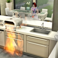 ワッフルメーカーとピザ窯の火事をなくすMOD