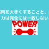 筋トレの目的は筋肥大と筋力増強の２つがある！