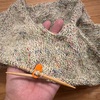 コットンアイビー：糸を一度も切らないプルオーバー