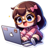 ノートPCにモニターをつけてみた。
