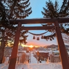 初日の出@上手稲神社、成田山新栄寺、北海道神宮