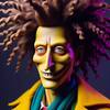 アニメキャラクターの半擬人化の実験: Sideshow Bob (The Simpsons)