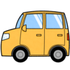 軽自動車のフリーイラスト素材