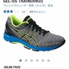 技術の進歩を感じる ASICS DSトレーナー22