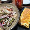 青唐辛子の辛味でジメジメ不快感も吹っ飛ぶ【スパイシーサラダ】と【スパイシー厚焼き玉子】