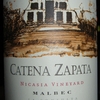 Catena Zapata Nicasia Vineyard Malbec 2009