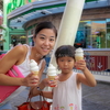 Dairy Queenでupside-down.