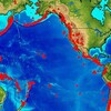 世界で起きる主な地震の約９０%は環太平洋火山帯エリアとされ約８０%の確率で壊滅的な地震が発生する可能性があるという