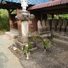 「豊福の石人」福岡県八女市豊福