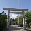 真夏の神社参拝