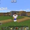 iPod touch（第六世代）で『Minecraft: Pocket Edition』をプレイ中