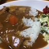 昔懐かしのカレーを食べた