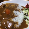 昔懐かしのカレーを食べた