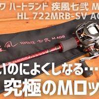ついに来た！Mパワーの疾風！ 疾風七弐 M AGS 解説 | 釣りと釣具を