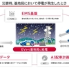 ドコモとNTTとNCS、EVを活用した基地局電源救済システムに関する実証実験を開始