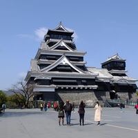 現況・熊本城　本丸天守広場