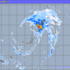  台風１０号接近で結局ズルズル起きたまま