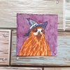 水彩画777枚目｢魔法使いのワシさん｣