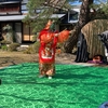 大島山瑠璃寺の獅子舞（R5.4.9）