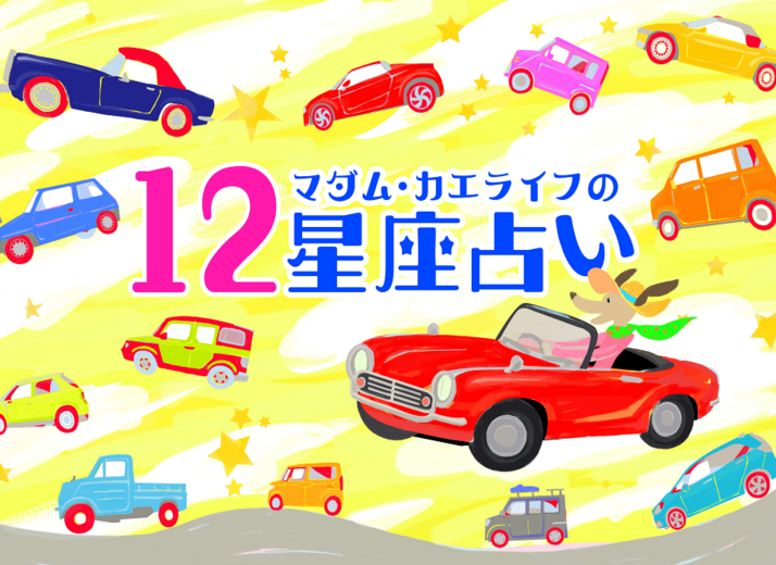 2025年８月の運勢⭐️マダム・カエライフの12星座占い
