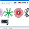Arduinoマウスでスピログラフを描く