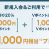 三井住友カード 新規発行で最大11,000ポイント ☆彡