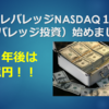 iFreeレバレッジNASDAQ１００（レバレッジ投資）始めました