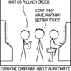 xkcd : LUNCH ORDER