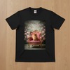 ポメラニアンのロココ調シャビーピンクTシャツができました！