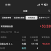 【速報】本日の実績：＋50,538円