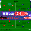 【 #ARSMUN 】徹底したCK狙いで赤い悪魔の弱点を突いてきたArsenal