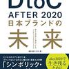 DtoC After 2020　日本ブランドの未来