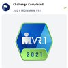 IRONMAN VIRTUAL RACE　２０２１　が始まり、ＶＲ１