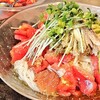 暑い時に食べたい！簡単！夏野菜たっぷり冷やしぶっかけそうめん。うどんやそばにも