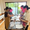 今月の保護者会は水餃子作り🥟