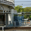 神宮前駅跨線橋JR東海道線側スロープ建設始まり始まり♪