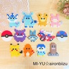 アイロンビーズ作品　ミニミニポケモン　増えました！！