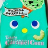 東ハト　キャラメルコーン チョコミントアイスクリーム味