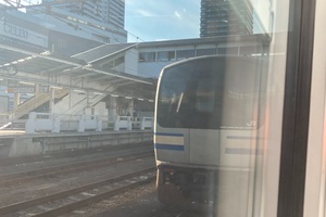 １月22日　E217系Y-33編成NN入場配給輸送（廃車回送）