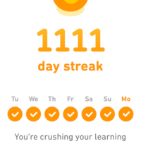 サブスクリプション終了直前（Duolingo）