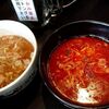 札幌市　つけ麺　六芒星　/　２種類のスープが付く