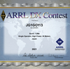 2021 ARRL-DX CW結果発表