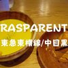 【パン屋カフェ】中目黒「トラスパレンテ（TRASPARENTE）」イートインスペースでまったり