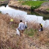 梅田川堤防沿い清掃お疲れ様でした