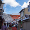 京都東山・清水寺の雪景色