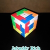 ルービックキューブで模様を作りました！　Rubik's Cube art design