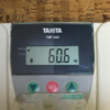 今朝の体重