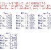 都道府県別の事業所数(民営)のデータ分析２ - R言語のscale関数で各変数を標準化する。