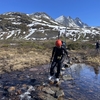 滑り納め Sognefjellsvegen沿いの山スキー