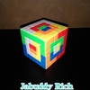 ルービックキューブで模様を作りました！　Rubik's Cube art design